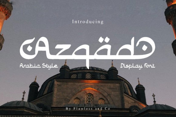 Azqad: Elegant Arabic Typography for Modern Design