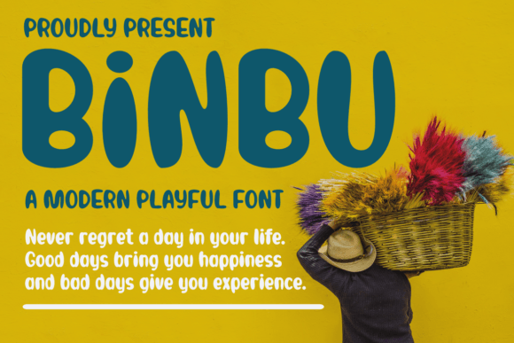 Binbu: A Playful Display Font for Every Project