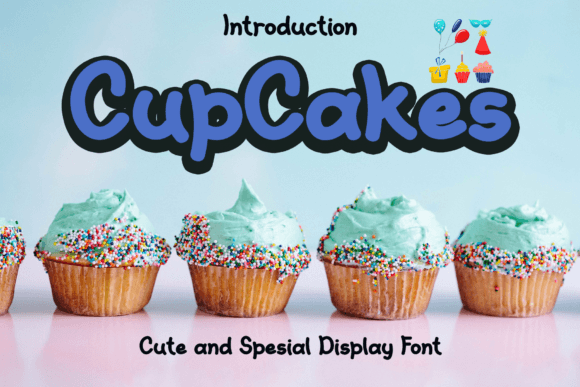 Cupcakes Font: A Modern Display Choice