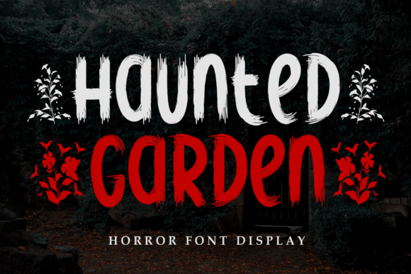 Evaluating the Haunted Garden Typeface for Seasonal Design