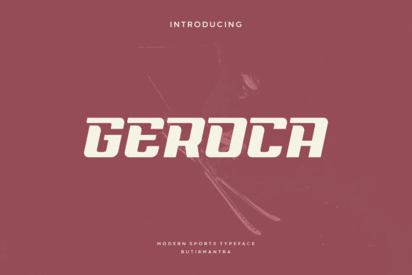Geroca: The Bold Sports Font for Dynamic Designs