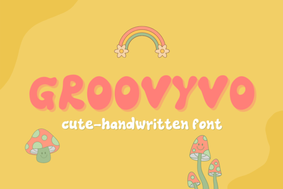 Groovyvo: Playful Handwritten Display Font