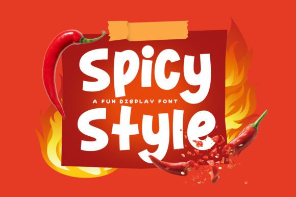 Igniting Visual Impact: How Spicy Style Font Redefines Bold Branding in a Saturated Market