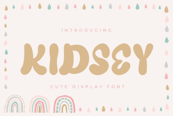 Kidsey: The Quirky Display Font Redefining Modern Brand Personality