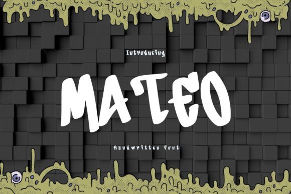 Mateo: A Playful Handwritten Font for Authentic Designs