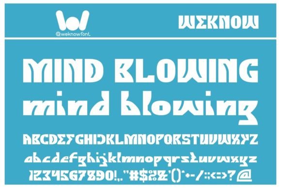 Mind Blowing: Integrating a Techno-Science Display Font into Professional Design Workflows
