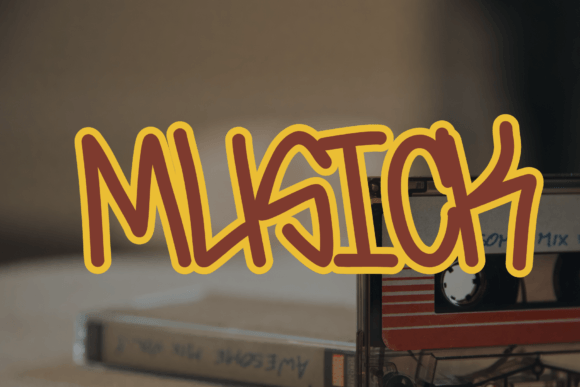 Musick: The Graffiti Display Font That Brings Urban Edge to Modern Design