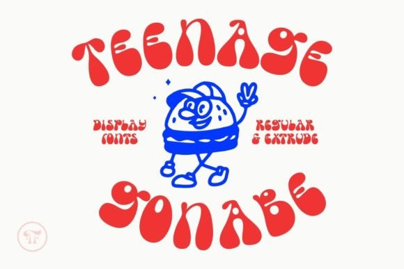 Teenage Gonabe: A Groovy Retro Font Guide
