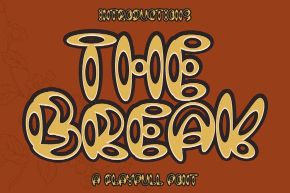 The Break Font: Balancing Handwritten Charm with Contemporary Design Needs