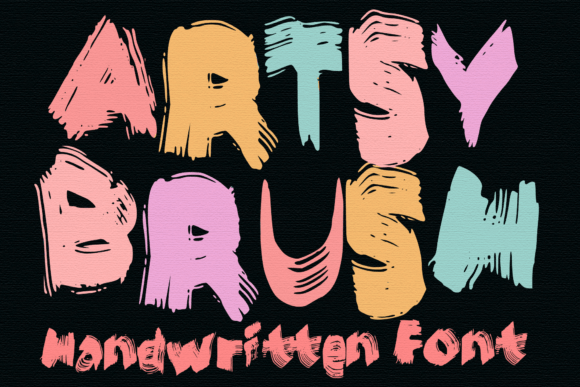 Unleashing Creative Potential with Artsy Brush Typography