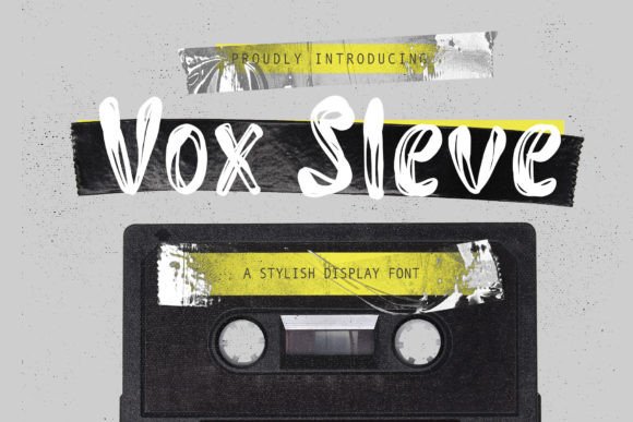 Vox Sleve: A Modern Typeface with Vintage Appeal